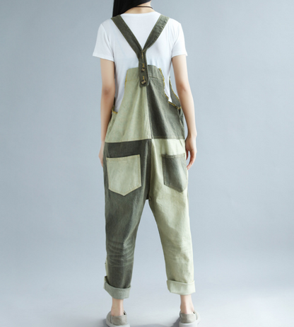 Denim Loose Casual Summer Denim Overall Loose Women Jumpsuits CNHK07156 VPPBUY shop