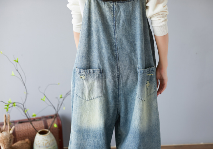 Denim Summer Denim Overall Loose Women Jumpsuits CNHK08022 VPPBUY shop