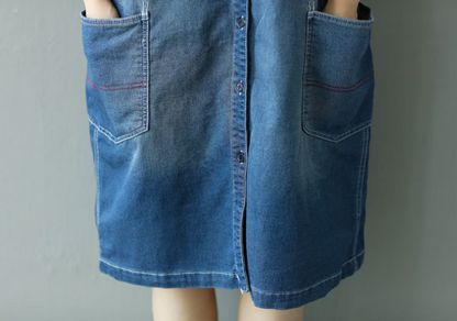 Denim Loose Casual Summer Denim Overall Loose Women Jumpsuits CNHK07252 VPPBUY shop