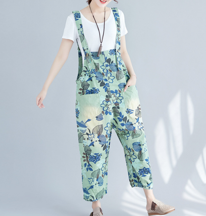 Denim Loose Casual Summer Denim Overall Loose Women Jumpsuits CNHK07255 VPPBUY shop