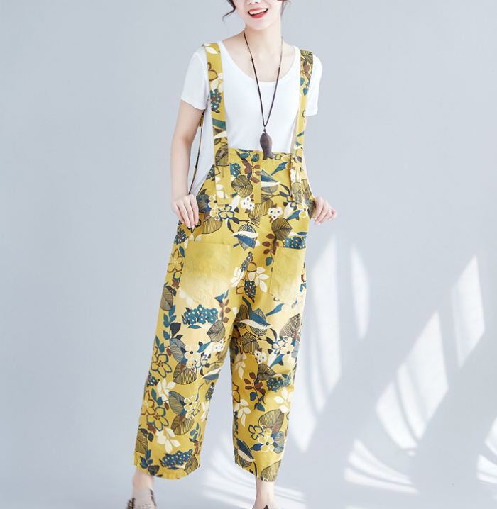 Denim Loose Casual Summer Denim Overall Loose Women Jumpsuits CNHK07255 VPPBUY shop