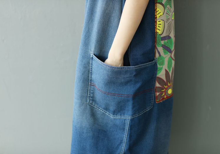 Denim Loose Casual Summer Denim Overall Loose Women Jumpsuits CNHK07252 VPPBUY shop