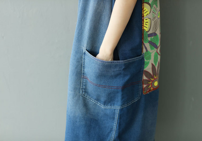 Denim Loose Casual Summer Denim Overall Loose Women Jumpsuits CNHK07252 VPPBUY shop