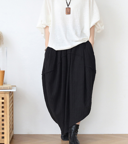 Irregular Linen Cotton Women's Skirts SJ98409 VPPBUY shop