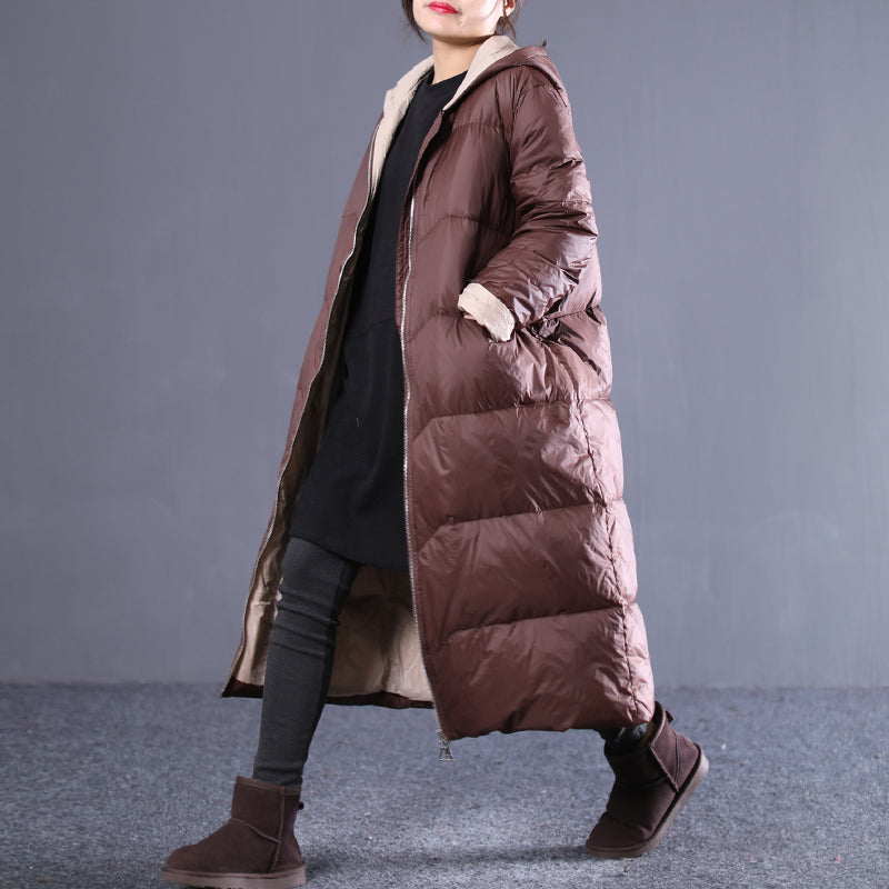 Loose Women Winter Hooded Down Jacket VPPBUY shop