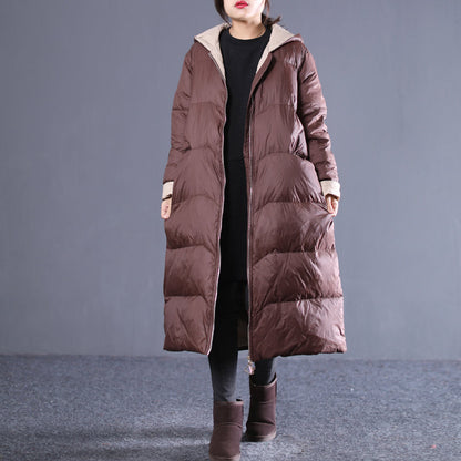 Loose Women Winter Hooded Down Jacket VPPBUY shop