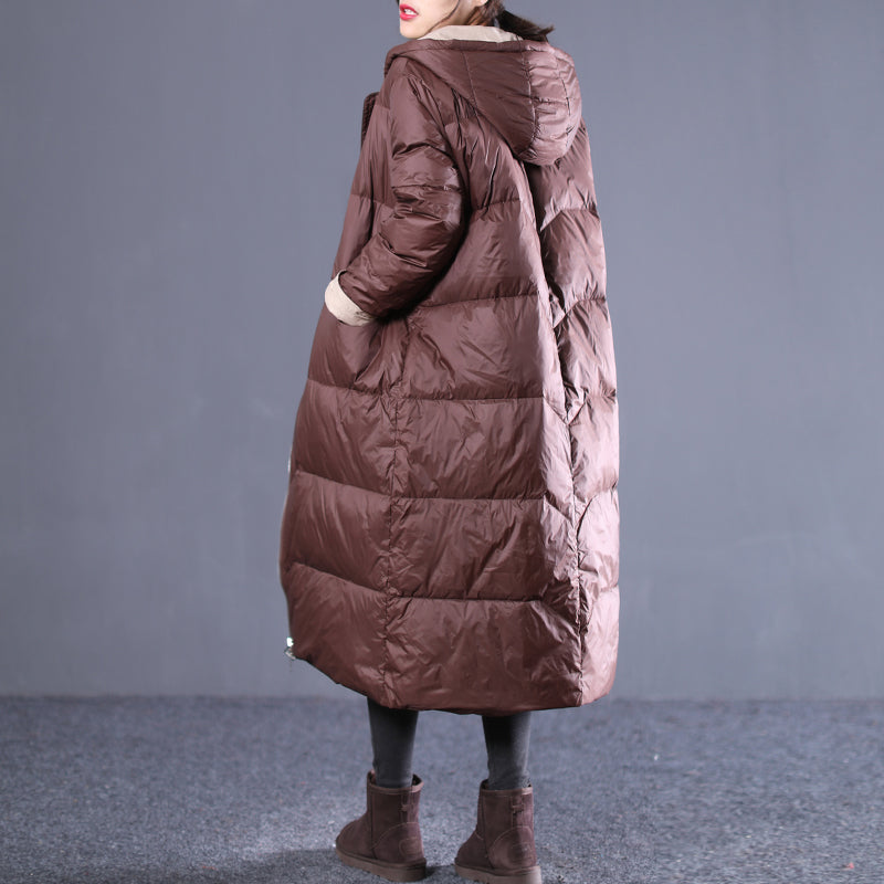 Loose Women Winter Hooded Down Jacket VPPBUY shop