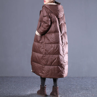 Loose Women Winter Hooded Down Jacket VPPBUY shop