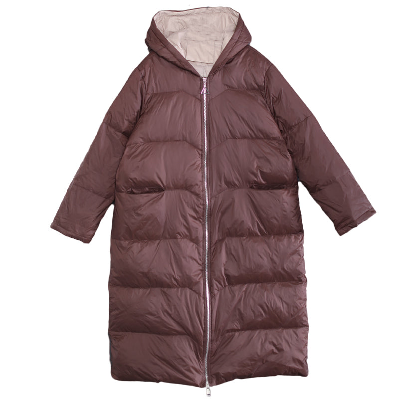 Loose Women Winter Hooded Down Jacket VPPBUY shop