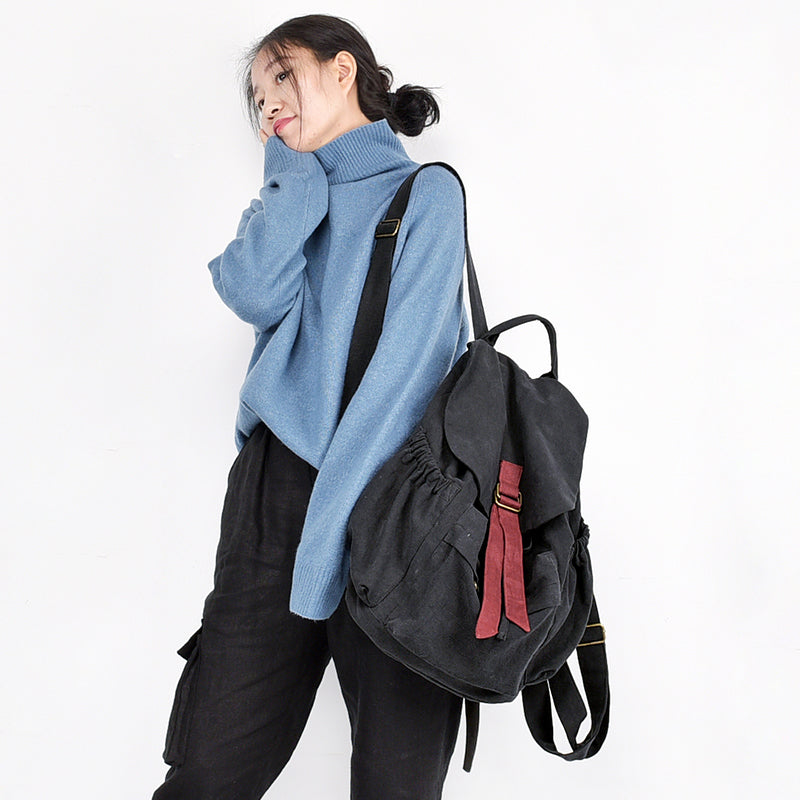 Women Backpack Canvas Shoulder Bag 3224 VPPBUY shop