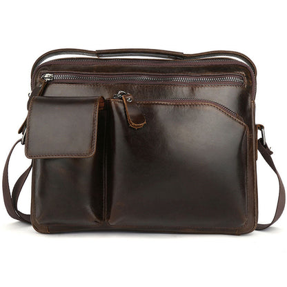 Men's briefcase Laptop Bag, shoulder bag Satchel Bag, Messenger Bag, Leather Men's bag 3322 VPPBUY shop