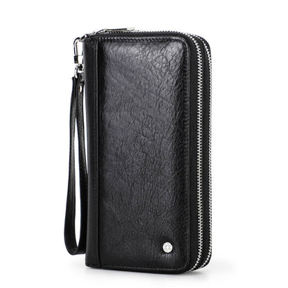 Men's Wallet Leather Purse Long Style Leather Hand Bag Cowhide Wallet Coin Purse Holder For Gift VPPBUY shop