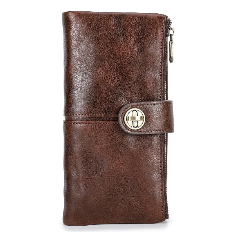 Women's Wallet Leather Purse Long Style Leather Hand Bag Cowhide Wallet Coin Purse Holder For Gift VPPBUY shop