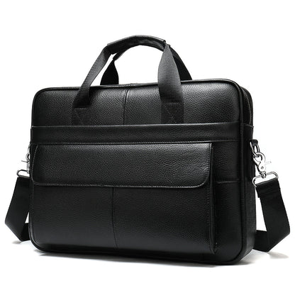 Personalized Men's Briefcase Computer Bag Messenger Bag Leather Business Handbag Gift For Him3857 VPPBUY shop