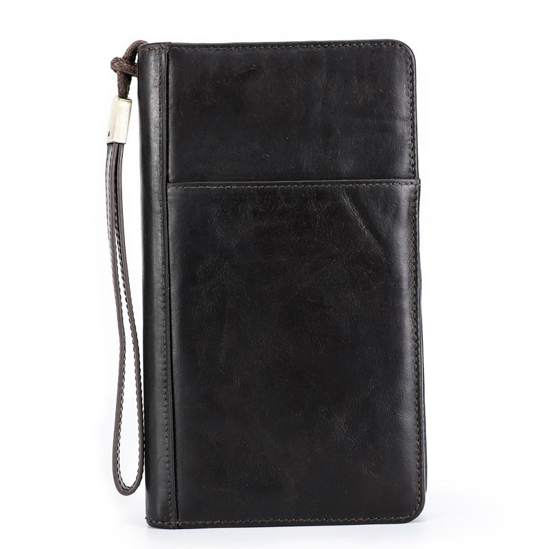 Men's Wallet Leather Purse Leather Hand Bag Card Package Storage Bag Holder For Gift VPPBUY shop