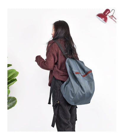 Travel Simple Style Women Backpack Canvas Shoulder Bag 6556 VPPBUY shop