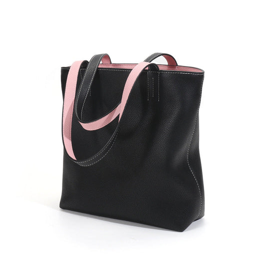 Double Sided Leather Tote Bag for Women Shoulder Bag Handbag, Everyday Large Use Capacity Elegant Bag, Mother's Day Gift for Her VPPBUY shop