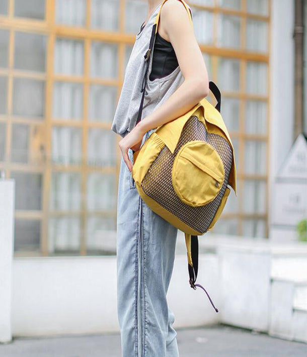 Patchwork Casual Simple Women Travel Backpack Shoulder Bag VPPBUY shop