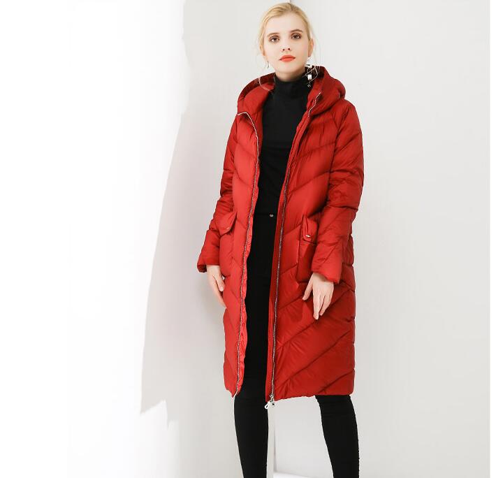 Women Winter 90% Duck Down Jackets Long Warm Women Long Down Coat Plus Size VPPBUY shop