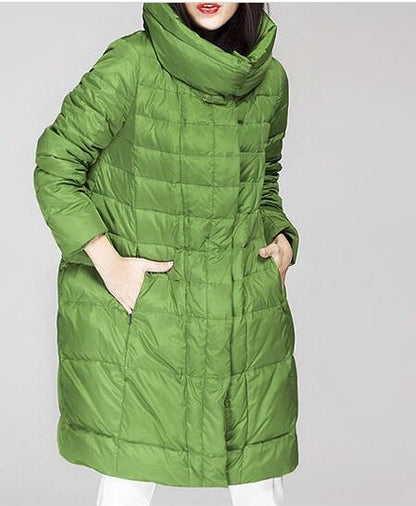 Winter Duck Down Jacket, Down Jacket Women Hooded Down Coat Plus Size VPPBUY shop