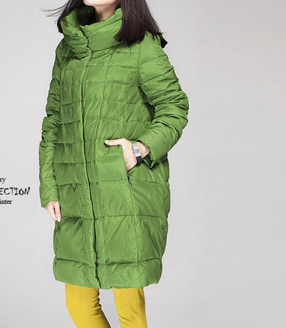 Winter Duck Down Jacket, Down Jacket Women Hooded Down Coat Plus Size VPPBUY shop