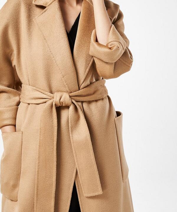 Long Wool Coat Double Face Cashmere Coat 2233 VPPBUY shop