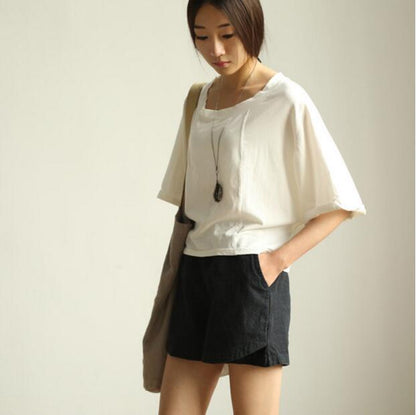 Women linen Shorts VPPBUY shop