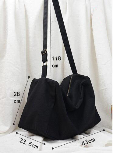 Simple Casual Shoulder Women Canvas Bag 57687 VPPBUY shop