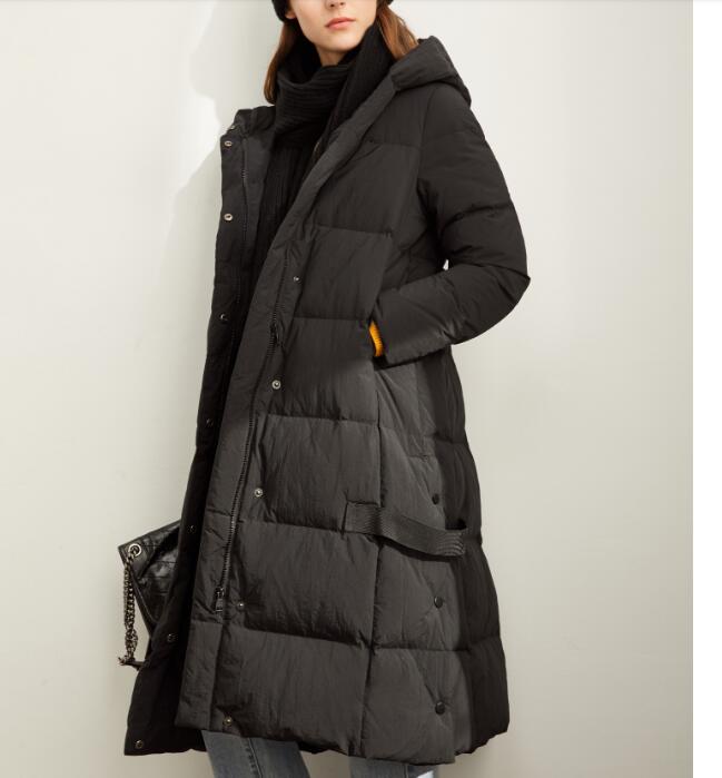 Long Women Winter Loose Plus size Side Pockets Down Jacket Women Down Coats VPPBUY shop