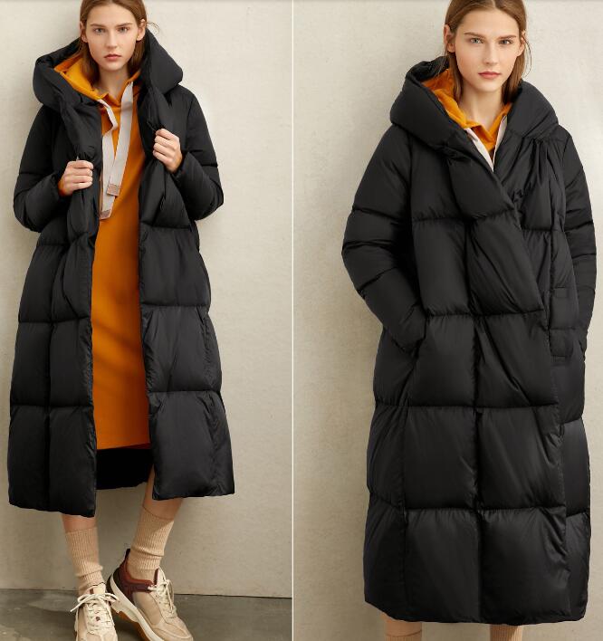 Cocoon Women Long Winter Puffer Coat Thick Coat Warm Down Coat 2661 VPPBUY shop