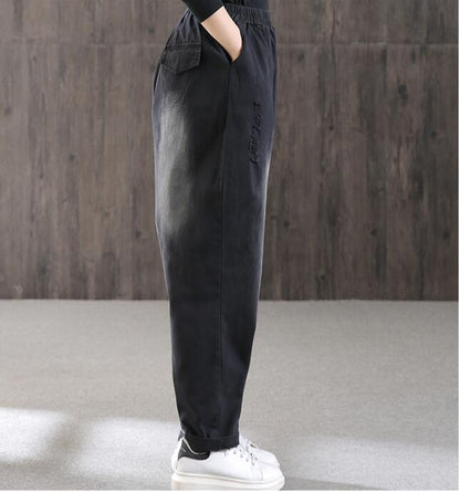 Cotton Loose Casual Women Cotton Harem Pants Wide Leg Pants SJ981106 VPPBUY shop