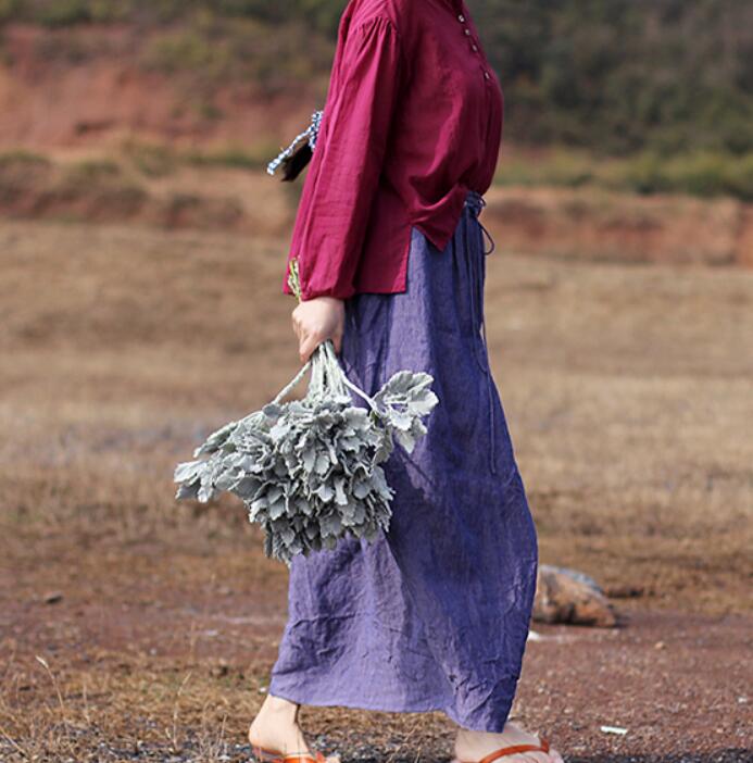 Purple  Women's Skirts SJ98409 VPPBUY shop