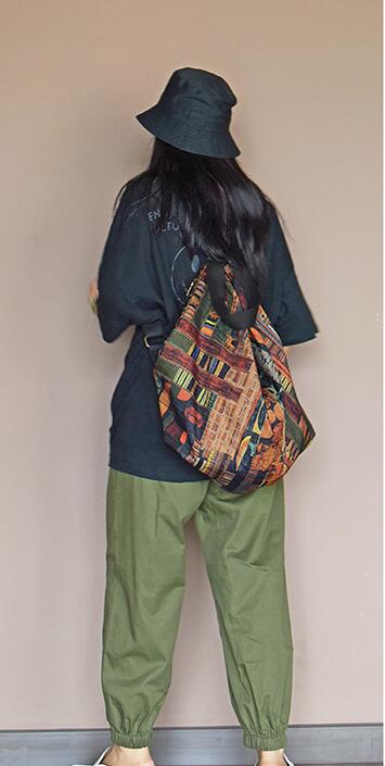 Colorful Casual Simple Women Travel Backpack Shoulder Bag VPPBUY shop