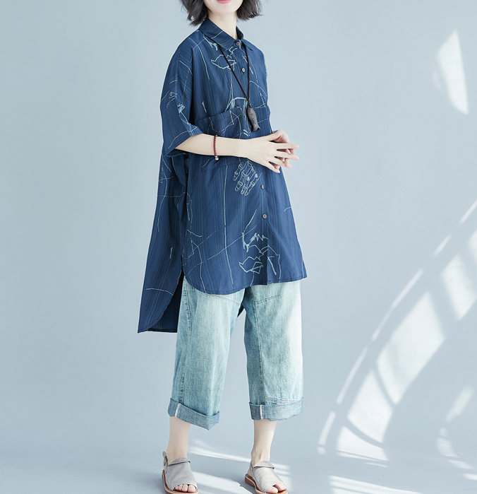 Loose Women Casual Linen Shirts Summer Women Tops VPPBUY shop