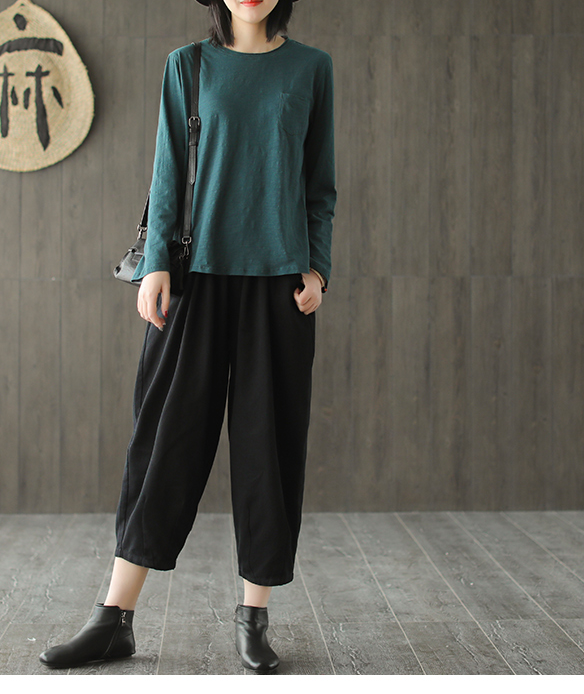 Long Sleeves Knit T-Shirts Spring Tops H9508 VPPBUY shop