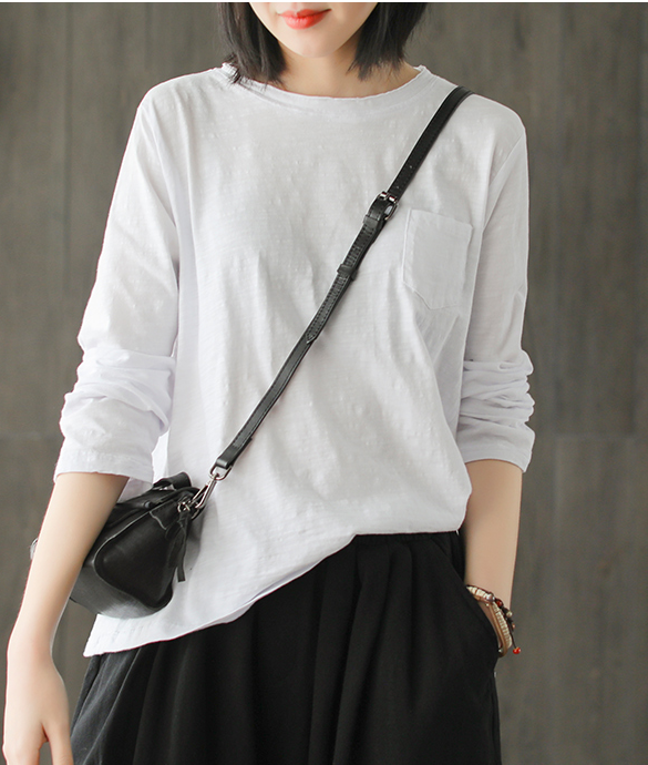 Long Sleeves Knit T-Shirts Spring Tops H9508 VPPBUY shop