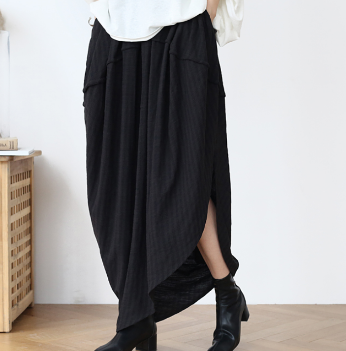 Irregular Linen Cotton Women's Skirts SJ98409 VPPBUY shop