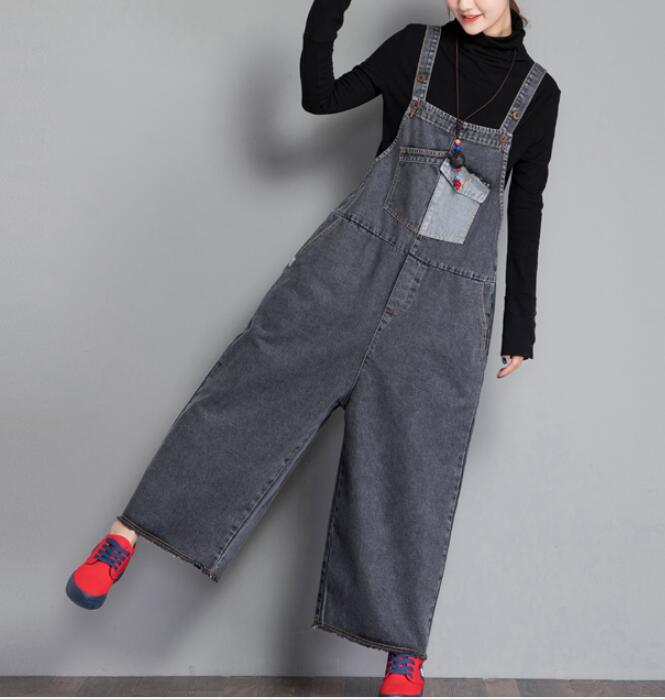 Casual Spring Denim Overall Women Jumpsuits PZ97251 VPPBUY shop