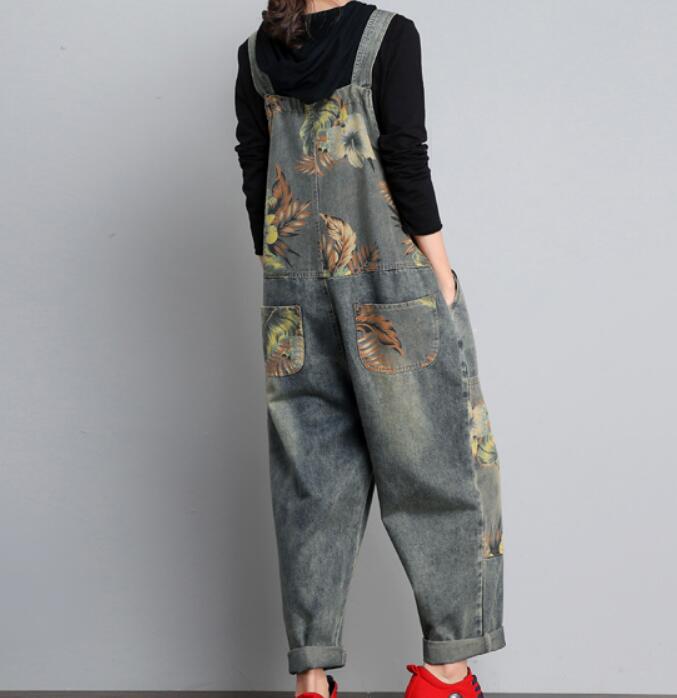 Loose  Casual Spring Denim Overall Women Jumpsuits Dress VPPBUY shop