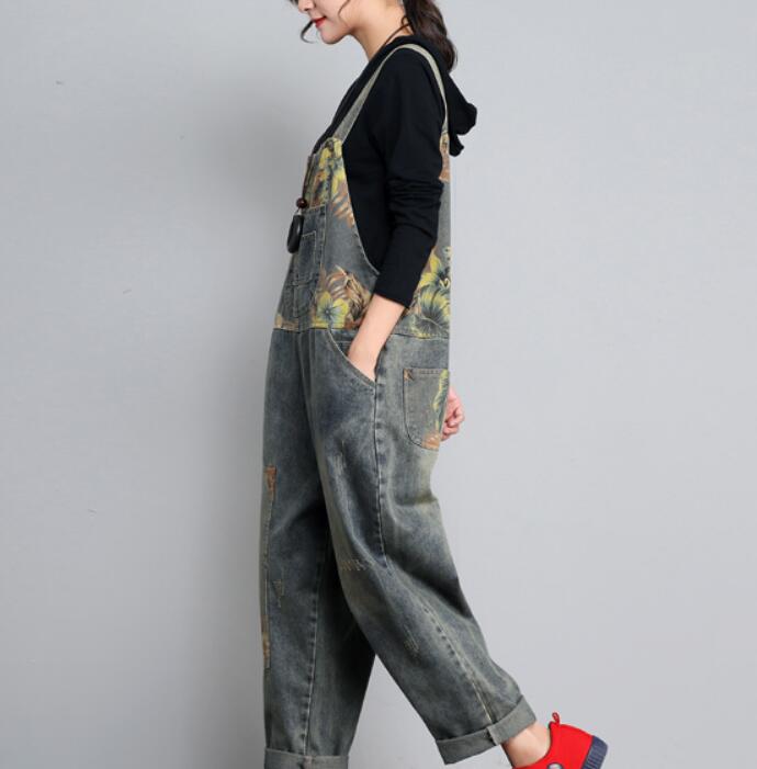 Loose  Casual Spring Denim Overall Women Jumpsuits Dress VPPBUY shop