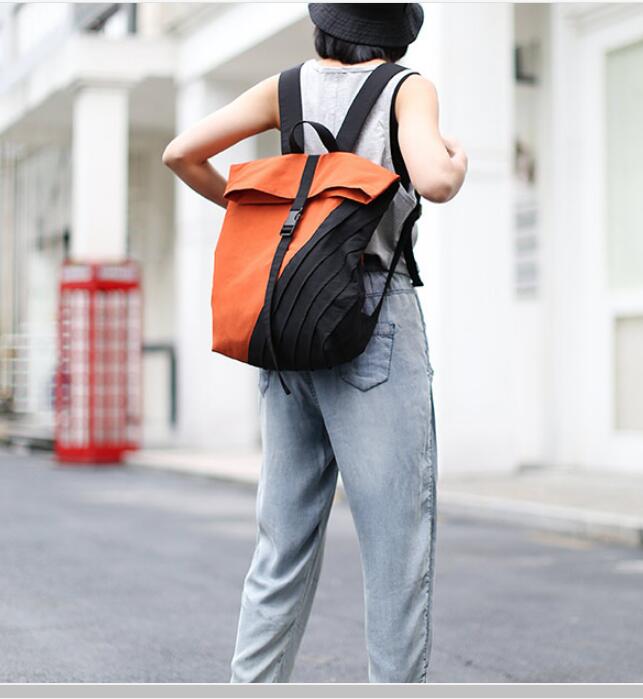 Patchwork Casual Simple Women Travel Backpack Shoulder Bag VPPBUY shop