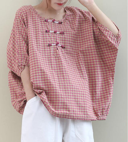 Loose Casual T-Shirts Summer Women Cotton Tops WG961707 VPPBUY shop