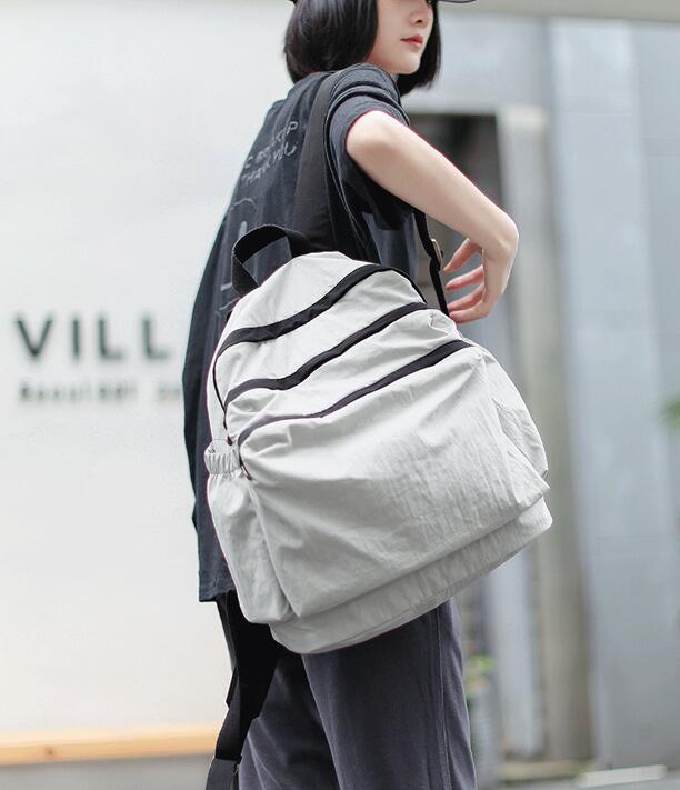 Casual Large Backpack Simple Women Travel Shoulder Bag 020 VPPBUY shop