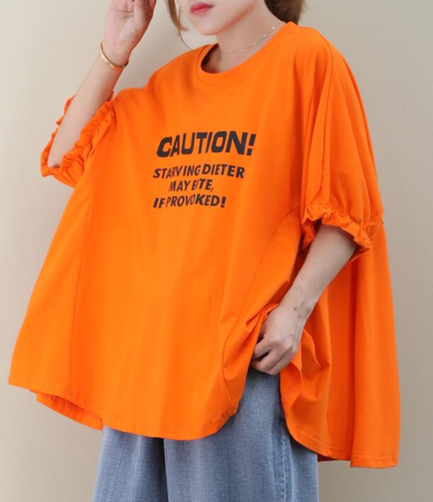 Loose Casual T-Shirts Summer Women Cotton Tops WG961707 VPPBUY shop