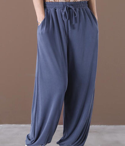 Summer Loose Wide Leg Women Casual Pants Elastic Waist WG05131 VPPBUY shop