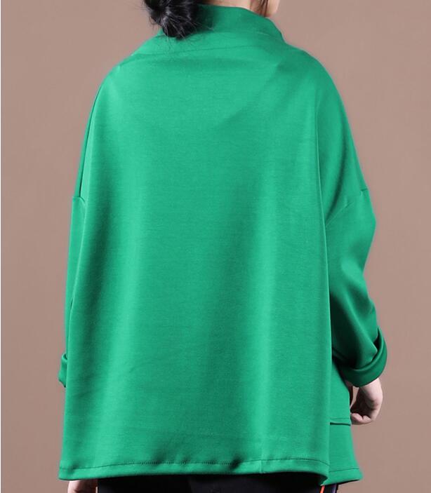 Green Women Casual Hooded Parka Plus Size Fall Short Coat Jacket JT200945 VPPBUY shop