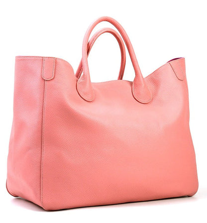 Minimalist Women Leather Handbag Tote Bag Single Shoulder Bag Large Capacity Handbag Mother's Day Gift for Her VPPBUY shop