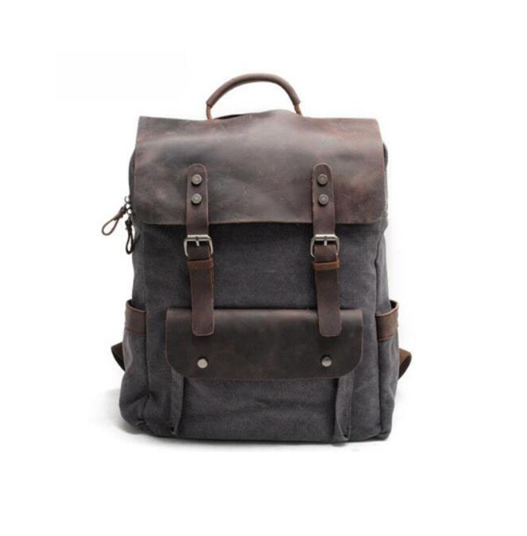 Canvas Backpack Bag, Travel Bag Shoulder Bag Laptop Bag, Shoolbag Outdoor Backpack School Bag For Gift VPPBUY shop