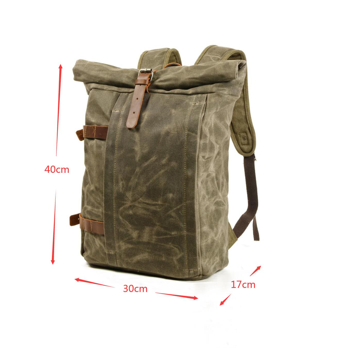 Canvas Backpack Bag Men Travel Bag Shoulder Bag Outdoor Sports Bag Large Capacity Bag for Gift VPPBUY shop