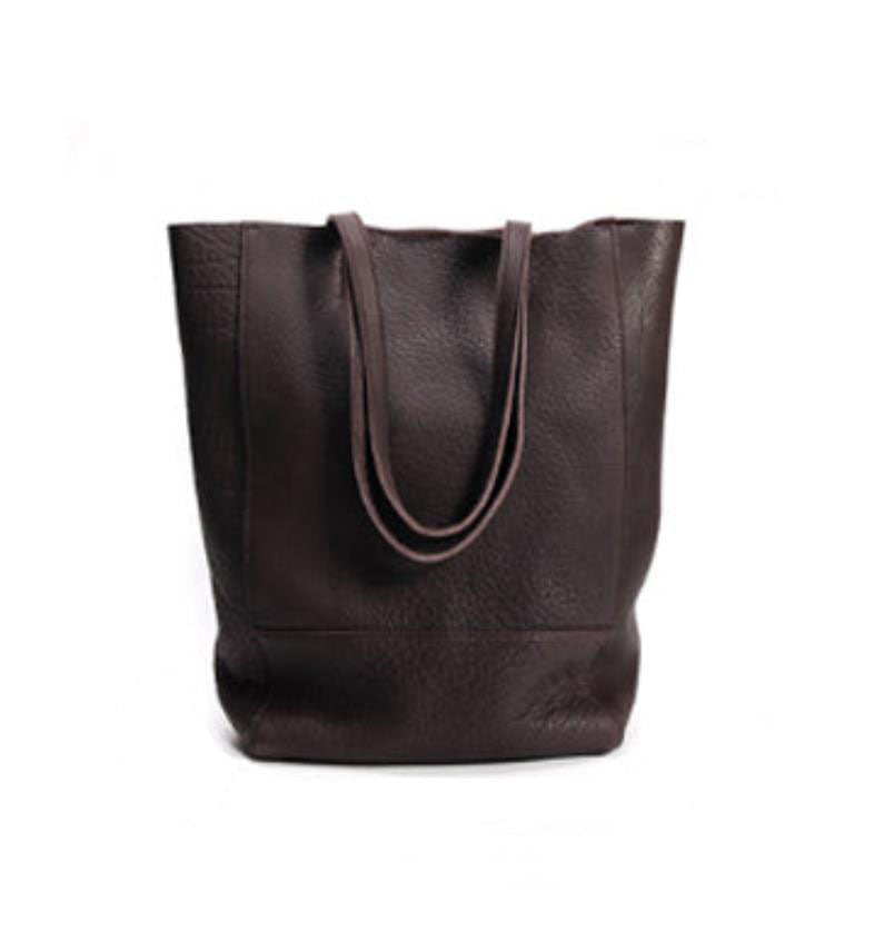 Minimalist Leather Tote Bag for Women Single Shoulder Bag, Genuine Leather Large Capacity Handbag Gift for Her VPPBUY shop